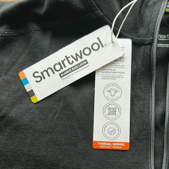 Smartwool Black Quarter-Zip Pullover